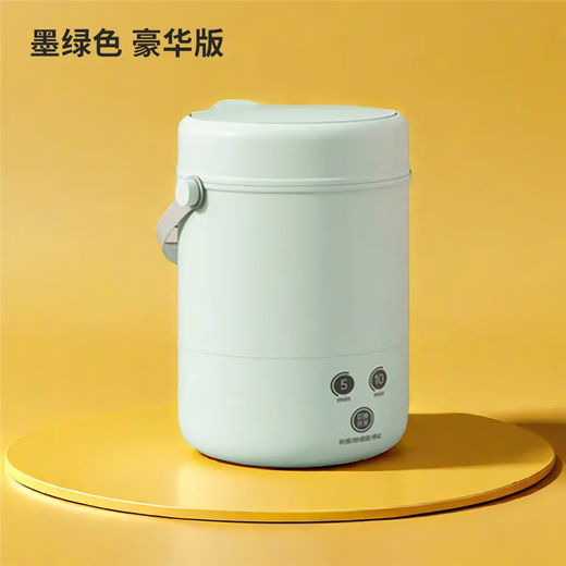 Portable clothing care machine, automatic washing of socks and underwear, small washing machine, mini lazy sock washing machine 818G-dark green* luxury version high power power cord