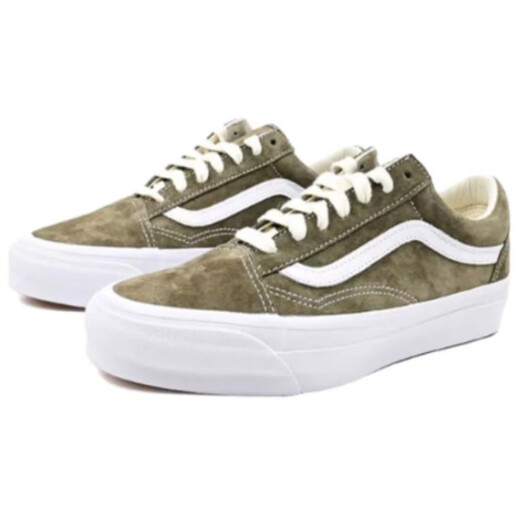 Vansold skool confortable et polyvalent les chaussures de toile basses hommes et femmes gris gris 44.5