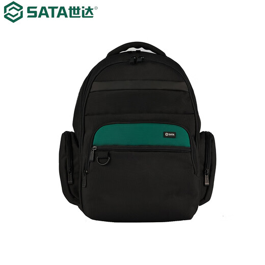 SATA large-capacity household thickened lining wear-resistant and waterproof polyester cloth tool backpack tool backpack 95198
