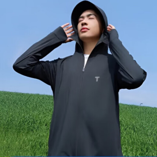 Ice silk hat brim sun protection clothing for men in summer breathable fishing sun protection clothing Ice feeling sun protection clothing BXT8002 light gray one size fits all 80-160Jin Jin equals 0.5 kg