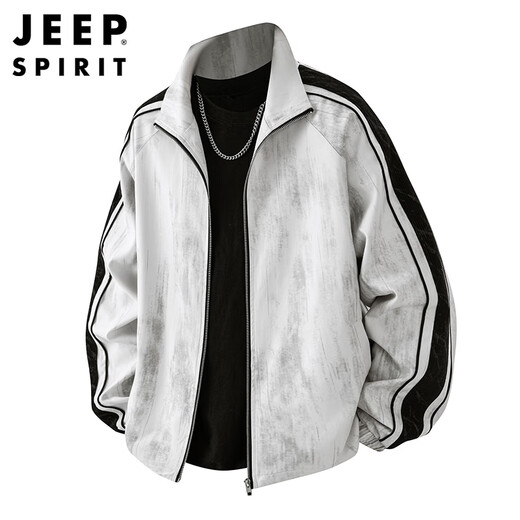 JEEP SPIRIT Jeep jacket men's jacket men's autumn and winter casual high-end style sports high-end sense handsome stand-up collar clothes