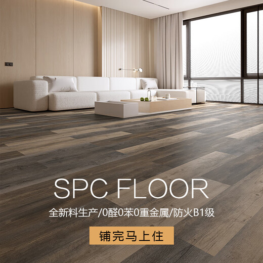 Oluxun Export SPC Stone Plastikstein Kristallboden 0 Aldehyd verdickte Verschleiß resistente Verriegelung VerbundpvC Bodenleder Haushaltsrenovierung QW9902 (6 mm)