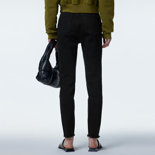 
JNBY [Same Model in Shopping Mall] 23 New Winter Jeans Conical Nine-Point 5NBE14140 957/Denim Shaving S