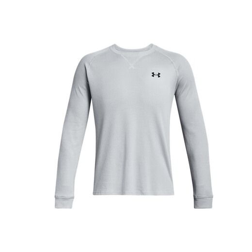 UNDERARMOR DFO men's round neck sports casual long-sleeved T-shirt 1302355 modern gray 011 XL