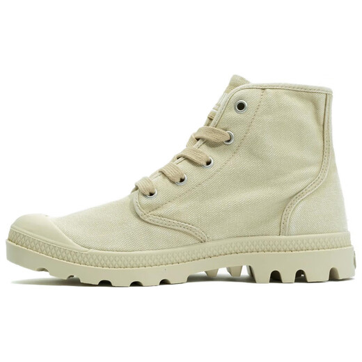 帕拉丁（PALLADIUM） Pampa Hi Twill 舒适百搭 防滑耐磨透气 高帮 帆布鞋 女款 38