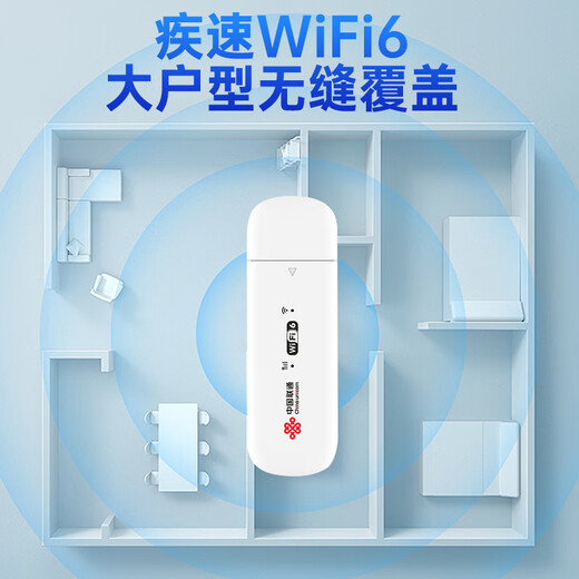 T-BDN China Unicom genuino portátil wifi6 tarjeta móvil sin tarjeta Wi-Fi6 Internet tesoro tarjeta de red inalámbrica coche de red portátil 4g tráfico ilimitado 2025 nuevo modelo oficial China Unicom nuevo producto Pago mensual UFI + almacén de fuente de alimentación - 3 días gratis de tráfico de prueba