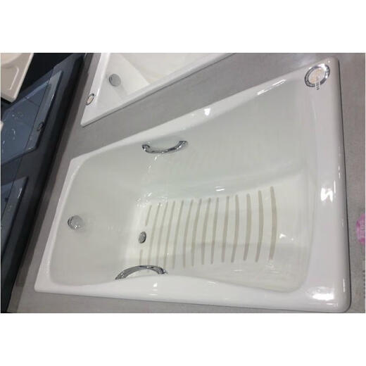 
Kohler K-17270T-0 K-17270T-GR 15849T-0 1.5 Bailis embedded cast iron bathtub without handrail hole 1.5m