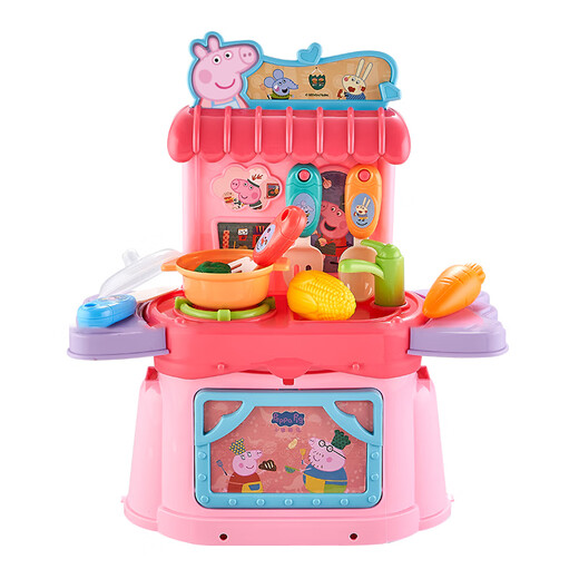 Disney (Disney) simulation doctor plays house toy set children plays injection girl tool box auscultation Peppa pig backpack medical kit (backpack model)
