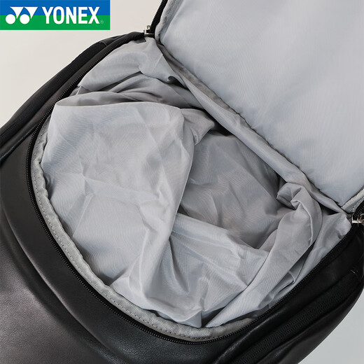 YONEX尤尼克斯双肩羽毛球包 独立鞋仓 男女款 收纳球包 单肩斜挎包书包 BA346CR 黑 双肩包