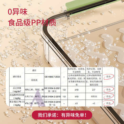 WELLMEET dumpling storage box for refrigerator, food-grade freezing, special kitchen quick-frozen dumpling crisper tray, wonton hand, green, 2 layers, non-stick bottom - holds 140 dumplings