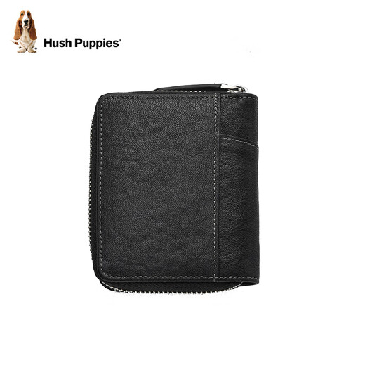 Hush Welpen echte Ledergepäckkarte Tasche Business Commuter Card Clip großer Kapazität Portable Brieftasche Geburtstagsgeschenk für Freund