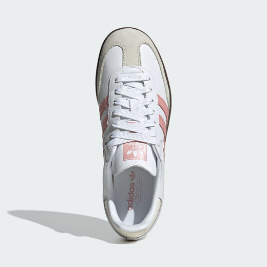 阿迪达斯 （adidas）女鞋2025春季新款T头鞋复古德训鞋VL COURT 3.0运动板鞋 JI2677/白/奇迹紫粉/汉玉白 35.5