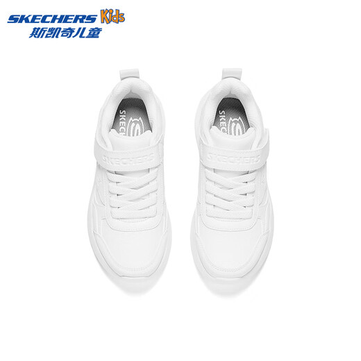 Skechers Nouveaux baskets classiques de 6-12 ans auto-opérées pour filles Chaussures décontractées confortables et polyvalentes 405681L