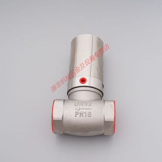 Yingtang Q22HD en acier inoxydable en forme de tale de siège en forme de tale de siège pneumatique Valve d'arrêt / vanne d'arrêt à vide