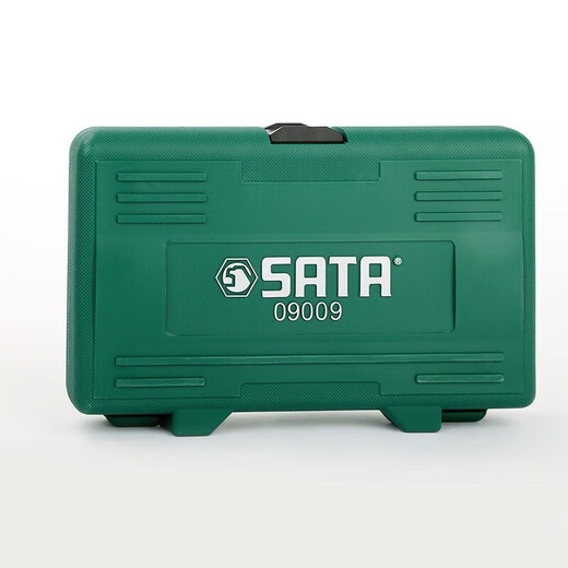 SATA Auto Repair Tools 36-piece 6.3mm Socket Set Ratchet Universal Joint Manual Quick Repair Shop Wrench Auto Maintenance 46-piece Metric and Imperial Socket Set 09006