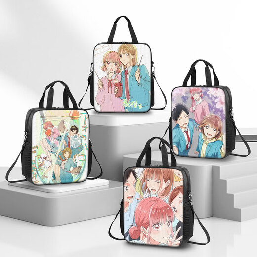 
XMSJ youth box blue box tutoring bag boy handbag female elementary school student homework carrying book bag children learning tutoring bag art bag junior high school student canvas bag business bag handbag (large capacity canvas waterproof tutoring bag) QQ13783