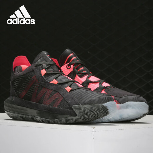 阿迪达斯 （adidas）/当季新款Dame6利拉德6黑白红鸳鸯男篮球鞋EF9875官方旗舰 EF9871 42