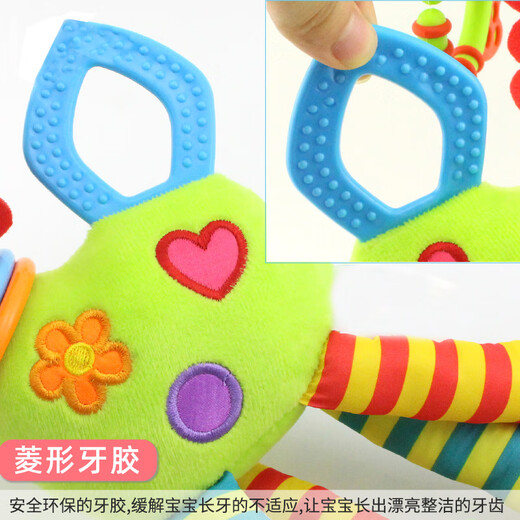 KAOOSEEN children's sand hammer baby toy baby cart pendant safety seat rattle headboard wind chime goldfish