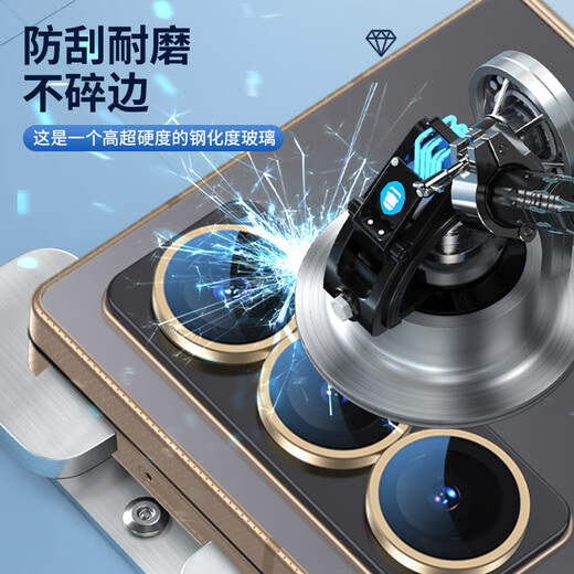 El Sr. Lanxing se aplica a la película de lente Samsung W25 W25 Cámara trasera Película protectora de alta definición Película móvil anti-Glare Gold Gold