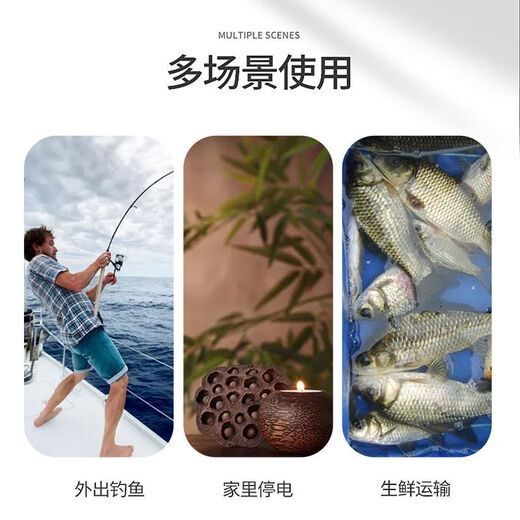 Mo Peng oxygen pump outdoor fishing portable fish farming oxygen pump oxygen pump oxygen generator lithium battery rechargeable dual-purpose usb small and low brand promise: send a full set of accessories/two-year warranty YF-9277 battery life 40 hours/double pore air stone