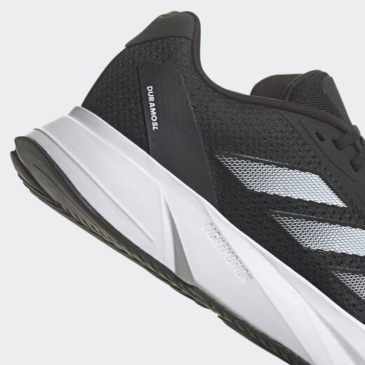 Adidas Duramo SL Formation et préparation pour les chaussures de course de test de maille de confort pour femmes adidas noire / blanc id9853 39