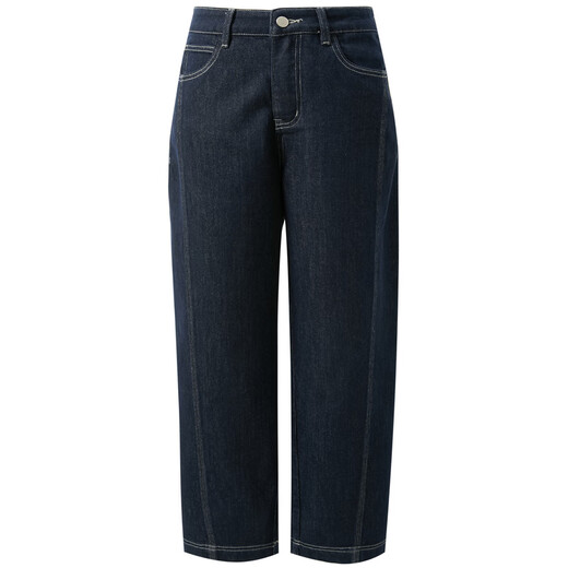 Three Color [Fat-proof Denim] 2025 Autumn New Trousers Jeans Straight Pants Casual and Versatile M