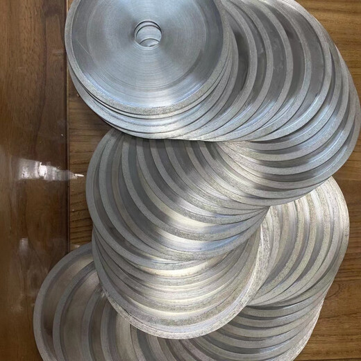 Midele Duracell diamond saw blade agate emerald gemstone cutting piece toothless glass crystal diamond sintered cutting piece 6 inches 160*0 points 9*25 holes