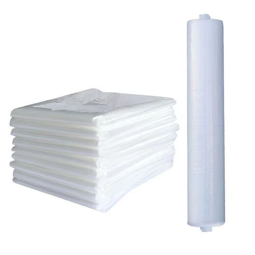 Thickened plastic cloth for household dust-proof window insulation and waterproof highly transparent white anti-aging plastic film 10S anti-aging white film 2 meters wide and 8 meters long