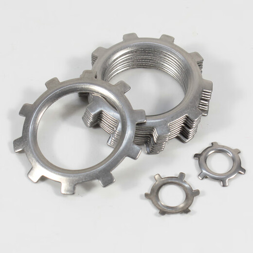 Wen Yijia M1355/ZJ/DTI (420 acero inoxidable) Anillo de retención de empuje para agujeros/hebillas excéntricas para agujeros 25 (50 piezas)