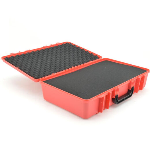 Handwerkzeugkasten Kunststoff PP Sicherheitsschutz Speicherbox Instrument Ausrüstung Anpassungskasten Großer Schwarz 3527 Schwarzer leerer Box