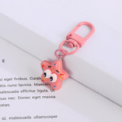 Student keychain cute cartoon pendant girl schoolbag accessories gift best friend fat fat