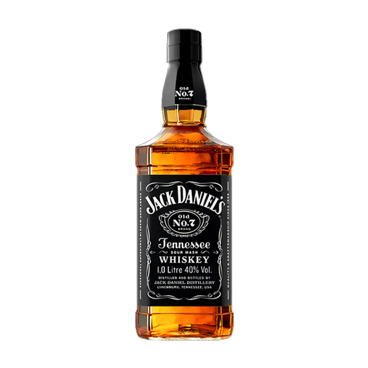 杰克丹尼（Jack Daniels）黑标 美国田纳西州 威士忌 洋酒 1000ml 