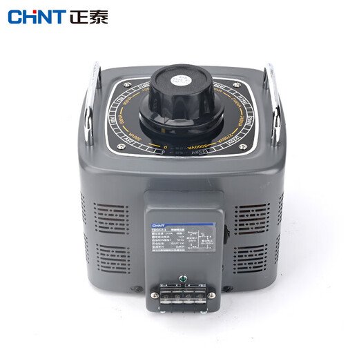 Chint (CHNT) single-phase voltage regulator 220v single-phase voltage regulator adjusts voltage 0v-250v TDGC2-3 KVA