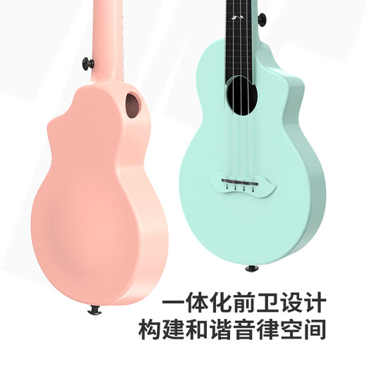
DONNER Ukulele Beginner Girls Uklili Children's Little Guitar Beginner Cookie Black 23-inch