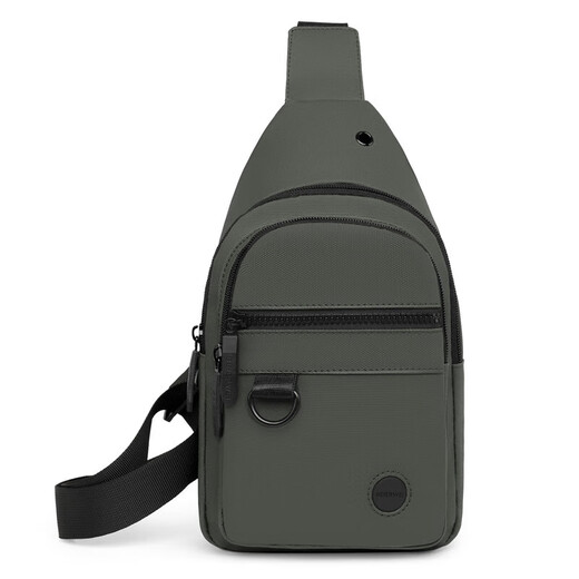 3882 Sac pour hommes Nouveau sac coffre de couleur unie lége