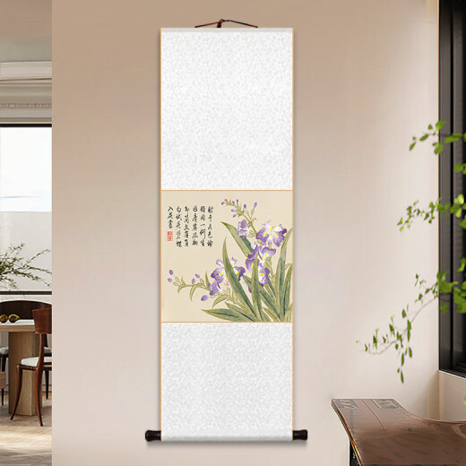 Chengliu Dong Gao Chunjing Flower Book Scroll Vinging Painting Новый китайский стиль Peony Camellia Декоративная живопись гостиная.