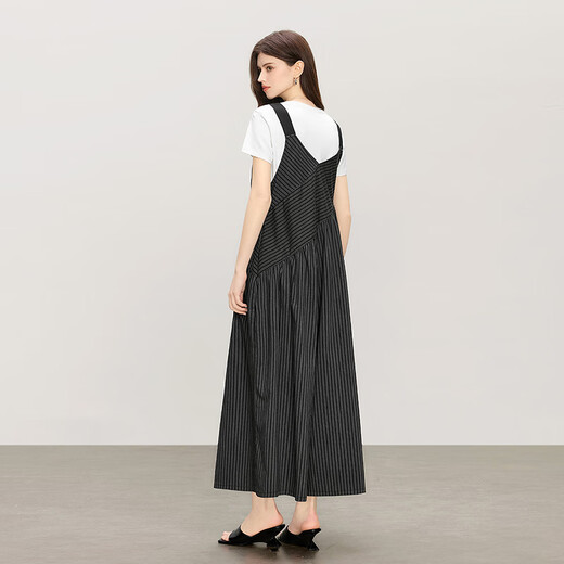 Ihre altersreduzierenden Overalls 2025 Sommer Neue Frauen mit breitem Bein spleißen lose Hose mit hoher taillierter Schleuder