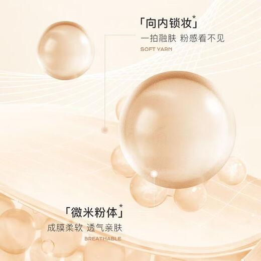 YZS air cushion BB cream conceals blemishes, lasts makeup, brightens skin tone, is waterproof, sweat-proof, not easy to stick to powder, not easy to remove makeup, portable sample B20# natural color (powder air cushion)