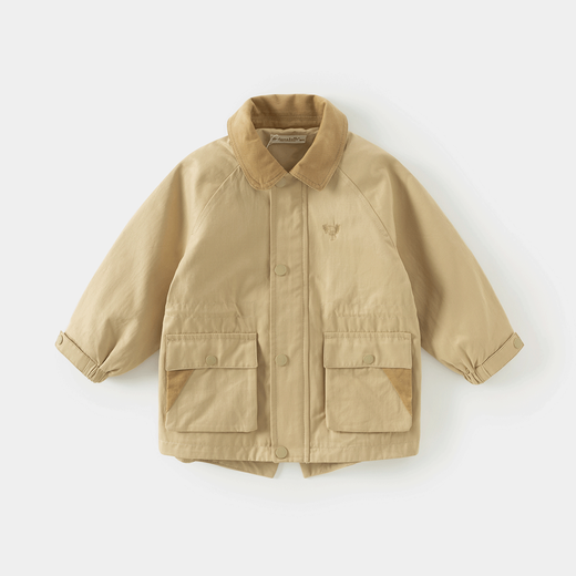 David Bella children's coat autumn boys casual style long-sleeved work jacket jacket windbreaker