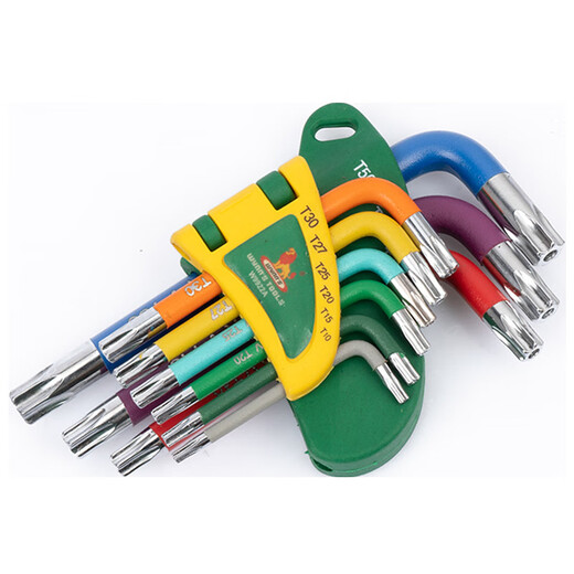 Wynn's Wynn's Wynn's Allen Wrench Set para la llave de flores de ciruela pública e inglesa Metric de seis lados de 8 piezas Mini Cabeza plana W9926 1.5-6