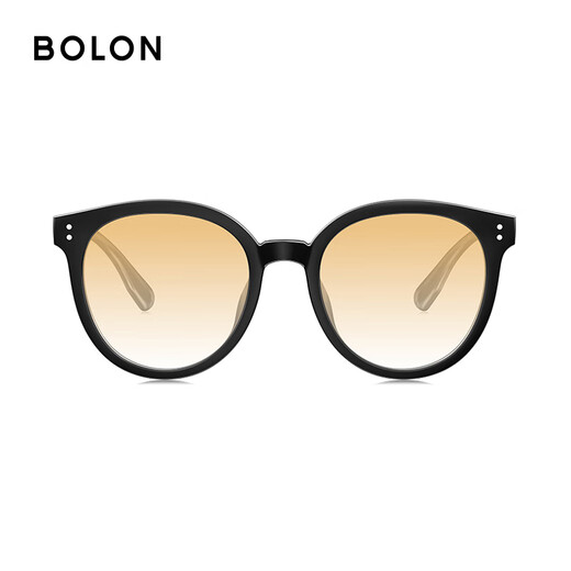 BOLON暴龙太阳镜儿童眼镜男女童个性墨镜防晒遮阳BK5010 A16-透橙黄