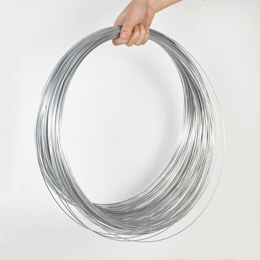 Galvanized anti-rust iron wire for greenhouse home hardware household curtains clothesline construction site construction thin soft iron wire No. 14 30Jin Jin is equal to 0.5kg, one plate is about 420 meters
