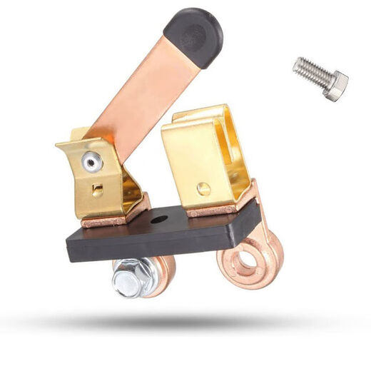 Yusenyi Sanqihu Automobile Battery Power Brass Gate Power Off Switch Negative Positive Power Offset Knife Breaker Small Head Main Gate Negative Position 1517mm Side Open