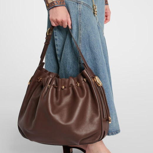 Zimmermann Damen Halcyon Lyon Leder Eimer Bag P01021814 Brown Uniform Code