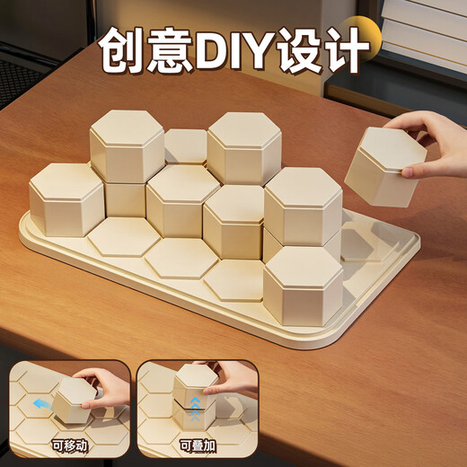 KAMAN Blind Box Storage Display Rack Transparent Dustproof Acrylic Building Block Figure Display Cabinet Bubble Mart Toy Display Box Extra Large Contains 18 Building Blocks 2 PCs