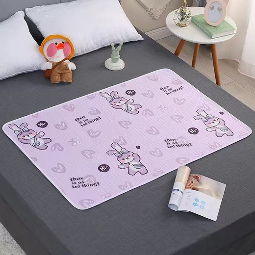 Waterproof cooling pad, diaper pad, aunt pad, baby diaper pad, waterproof cooling pad for the elderly, girls menstrual period pad, five-layer anti-leakage, non-slip Star Dew 80x120cm