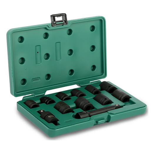 SATA Auto Repair Tools 36-piece 6.3mm Socket Set Ratchet Universal Joint Manual Quick Repair Shop Wrench Auto Maintenance 46-piece Metric and Imperial Socket Set 09006