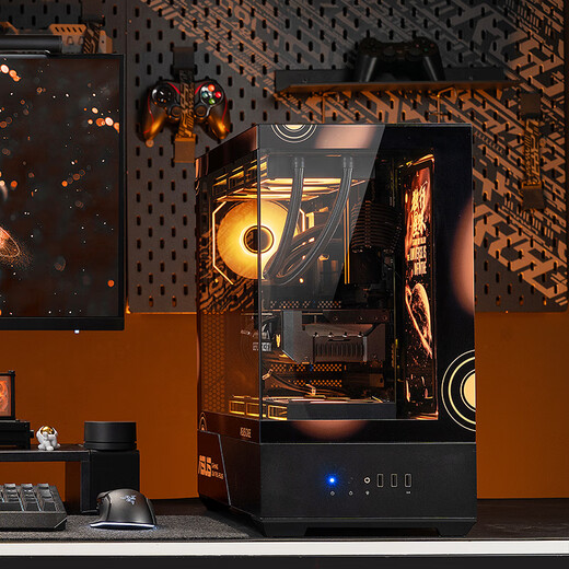 ASUS (ASUS) ASUS ROG family bucket AMD Ryzen R7 9800X3D barebone game console 7800X3D no graphics card ASUS complete comet DIY assembly computer 7800X3D barebone + 32G丨Configuration three