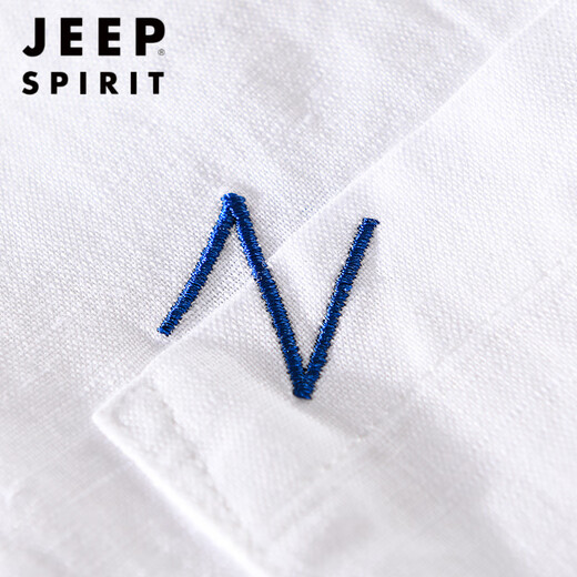 Jeep Spirit Herren-Wäsche Lappel mit kurzärärmigem T-Shirt lose Hemdkragen mit Kragen T-Cotton-Leinen T-Shirt Leinen Kleidung Yunyi-9711 Yellow L