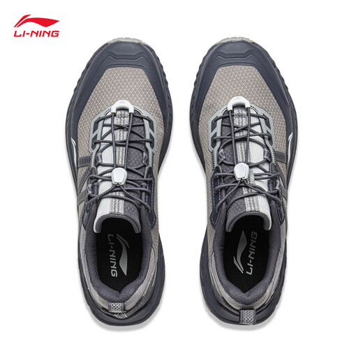 Li Ning Zhuye丨Water-repellent casual jogging shoes for men 2025 autumn and winter comfortable low-top sports shoes ARSV161